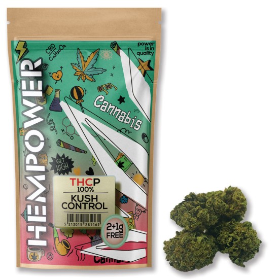 Hempower Ανθός Κάνναβης "Kush Control" 100% THCP, 3gr