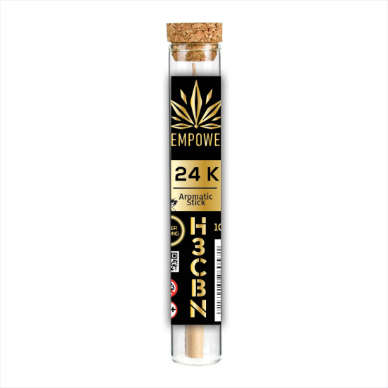 Hempower Aromatic Stick "24K" 100% H3CBN, 1pc (tube)