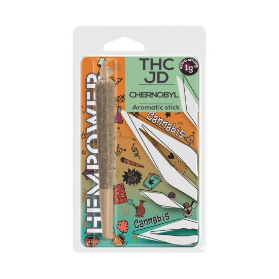 Hempower Aromatic Stick "Chernobyl" 100% THC-JD, 1pc (blister)