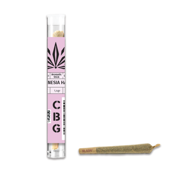 Hempower Aromatic Stick Amnesia Haze 100% CBG 1pc, tube (1+1 δώρο)