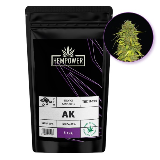 Hempower Seeds fem. AK 5τμχ