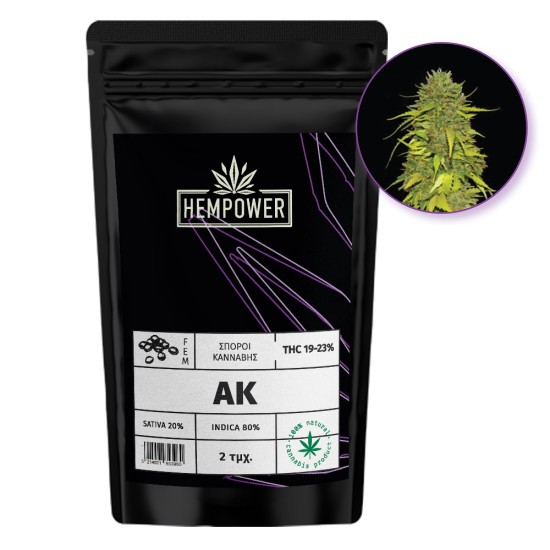 Hempower Seeds fem. AK 2τμχ