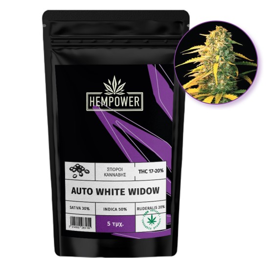 Hempower Seeds Auto White Widow fem. 5τμχ